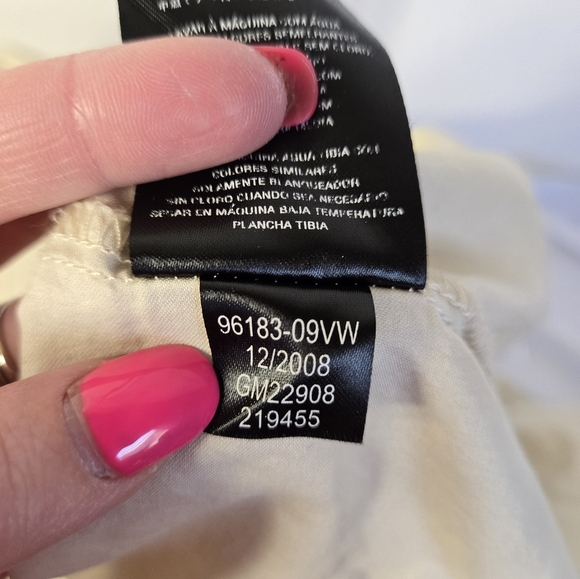 Harley-Davidson White Lace-Up Corset Vest Size Large – Embroidered Eagle Logo - Picture 6 of 8